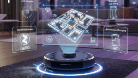 Akıllı Robot Süpürge: Zeminde Derinlemesine Temizlik ve Otomasyonun Keyfi