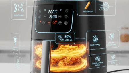 Hava Fritözü (Airfryer): Yağsız ve Hızlı Yemek Pişirme Deneyimi
