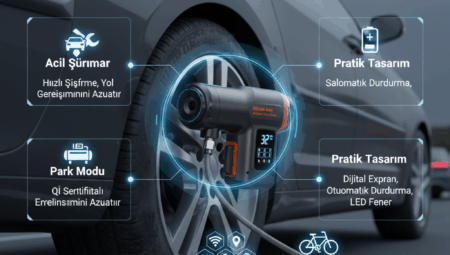 Taşınabilir Oto Lastik Şişiricileri: Acil Durumlar İçin Pratik ve Güçlü Çözümler