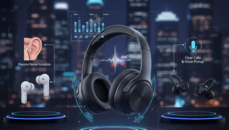 Kablosuz Kulaklıklar: Ses Kalitesi ve Gürültü Engelleme Teknolojisi